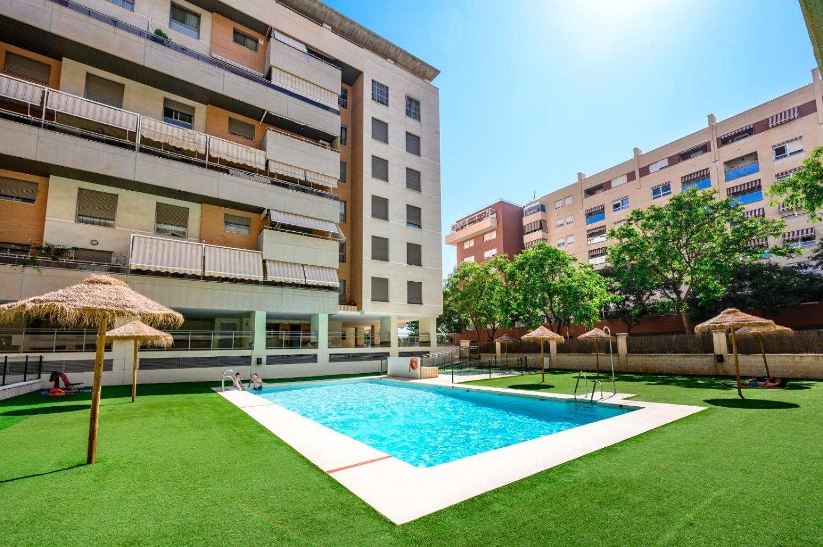 Apartamento Litoral Blue Apartment มาลากา ภายนอก รูปภาพ
